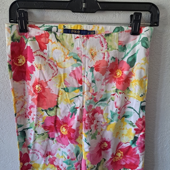 Polo Ralph Lauren Floral Trouser Pants - Picture 2 of 8